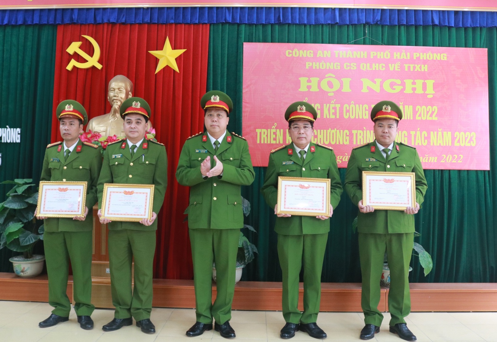 Thư cảm ơn gửỉ Đội 7, Phòng Cảnh sát quản lý hành chính về trật tự xã hội